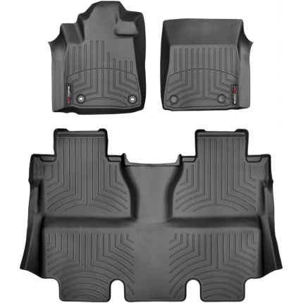 WeatherTech Custom Fit FloorLiners for Toyota Tundra - 1st & 2nd Row